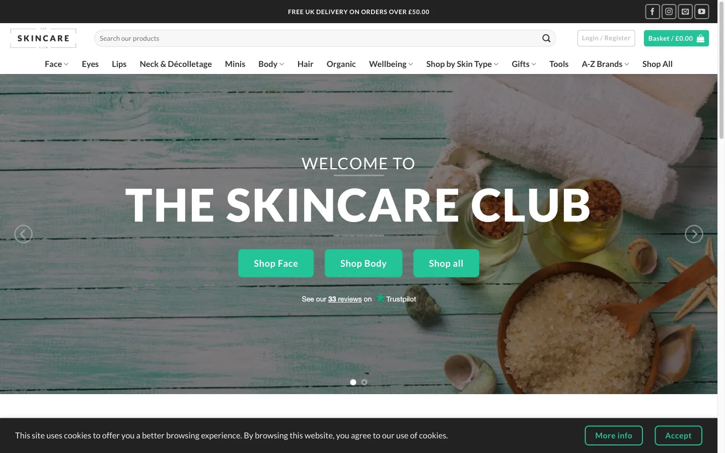 The skincare ecommerce store Glide recovered after a botched update wiped it