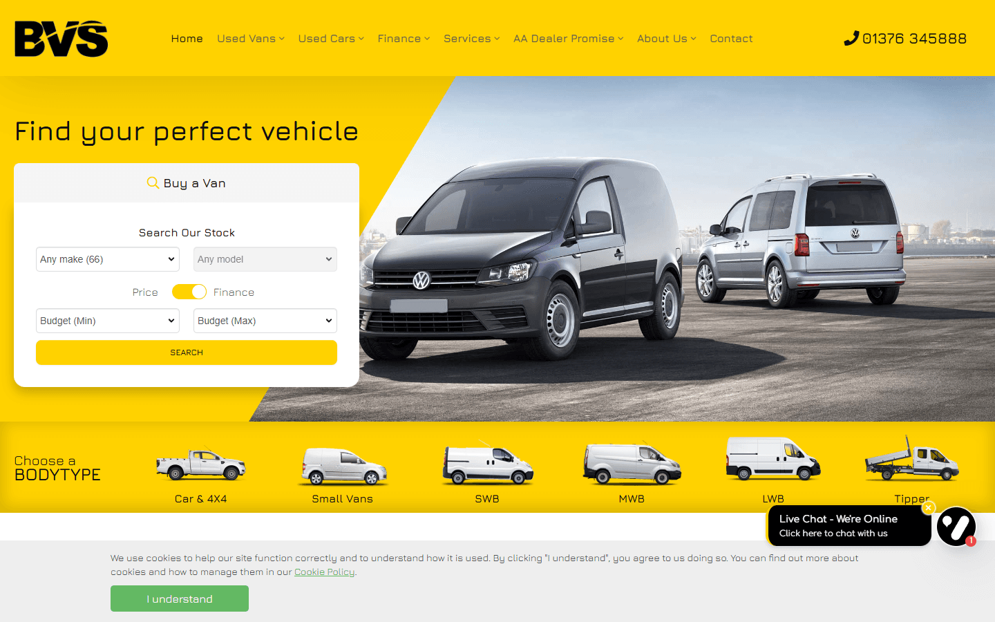 BVS Braintree Van Sales: Driving Sales Back Up with a Targeted Google Ads Campaign