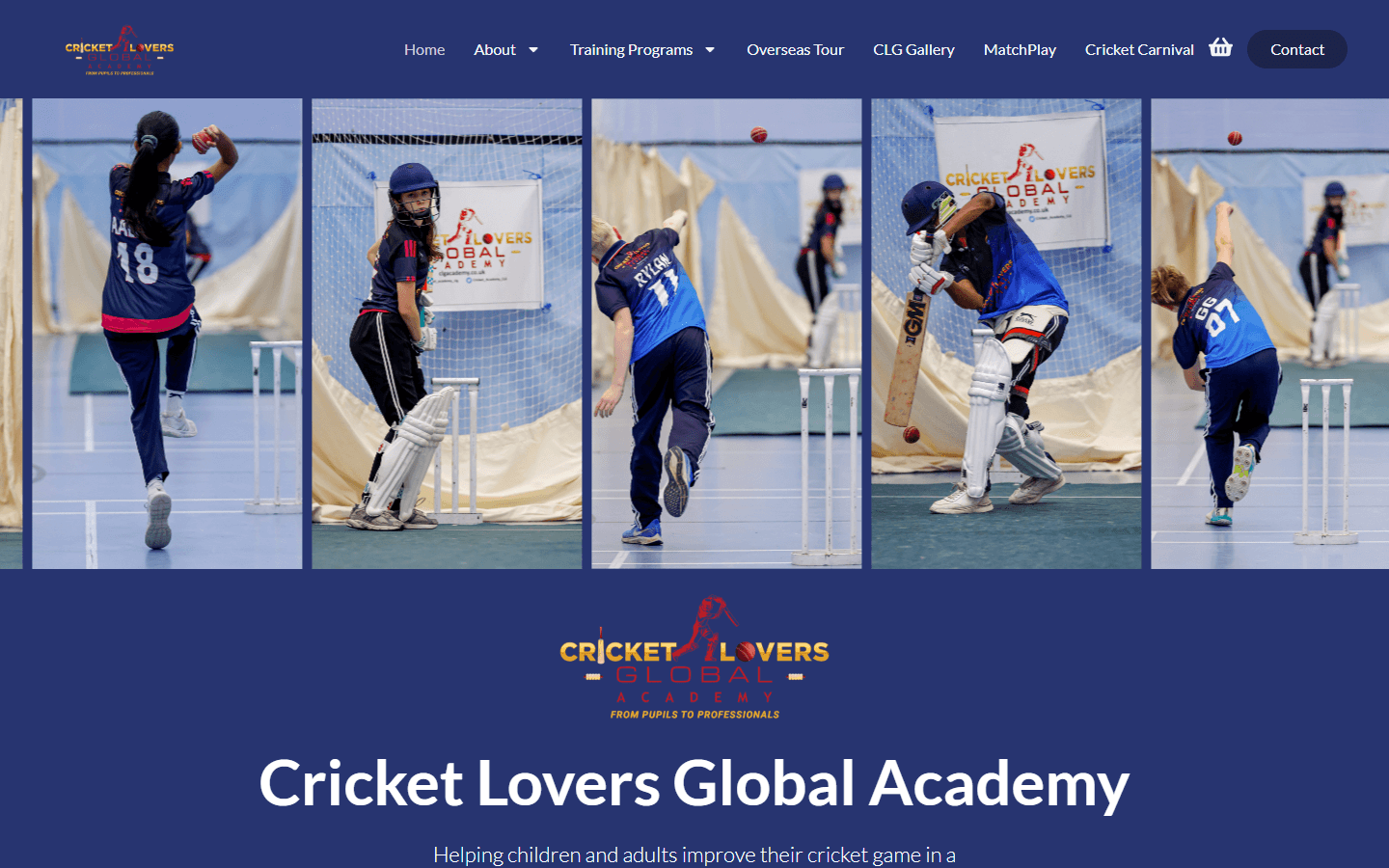 CLG Academy: A Fast, Secure Website That Ranks #1 for Local Cricket Coaching