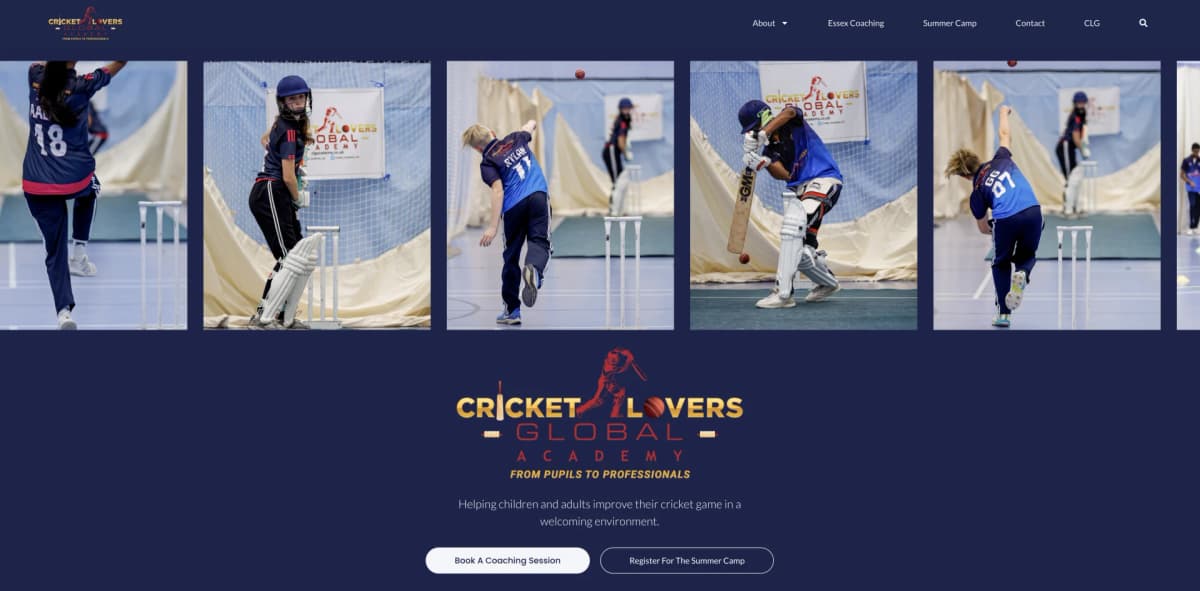 Ruthless Hair website screenshot