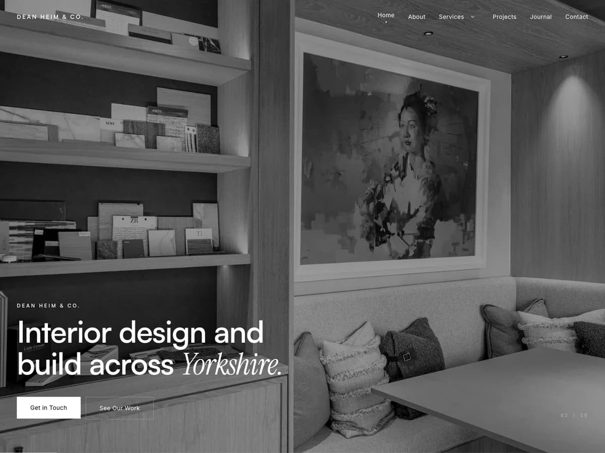 Dean Heim & Co: A portfolio site four times faster than the Wix it replaced, and an Instagram grown from 549 to 3,903 followers