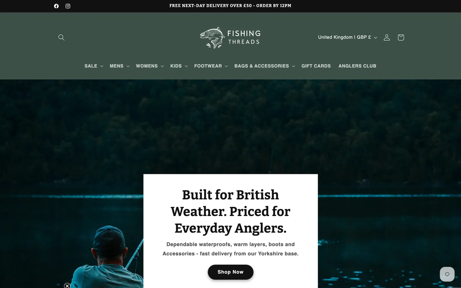 Fishing Threads: Helping a Startup Get Online & Sell Products with Ease