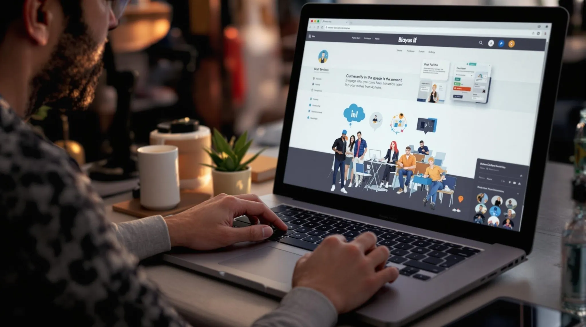 Website comparison showing healthcare marketing strategy best practices for private clinic websites